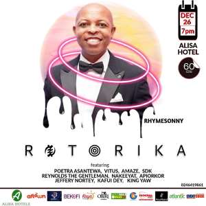 Alisa  Hotel play host to yet another edition of Retorika 26th December Poetry Night