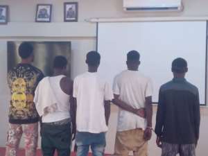 Police arrest suspects in brutal robbery, murder at Asokore Mampong