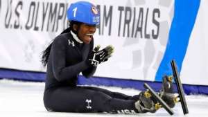 Maame Biney Becomes First African-American To Make U.S. Olympic Speedskating Team