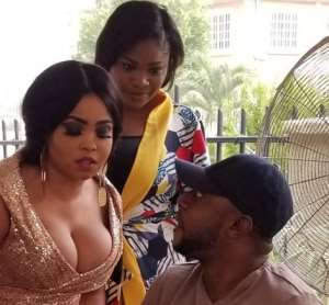 Actor, Odunlade Adekola gets Tempted by female Actress on Set