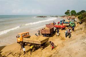 Sand winning threatens coastal tourism in Central Region