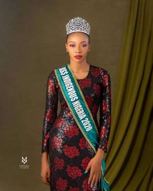 Queen Miracle Oluchi Emerges As New Miss Indigenous Nigeria 2020