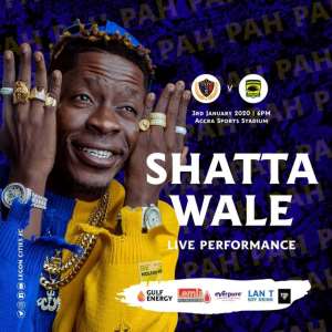 Shatta Wale Rally Support For Legon City FC To Beat Kotoko