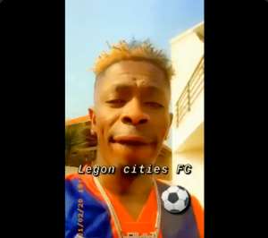 VIDEO: Shatta Wale Promotes Legon Cities FC; Pledges Lifetime Support For Club
