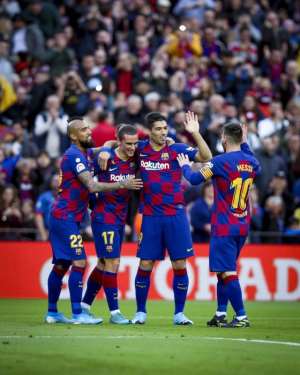 La Liga: Messi Scores 50th Goal Of 2019 In Barcelona Win