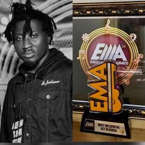 Amerado beats Sarkodie, Stonebwoy, Wendy Shay and others to win Most Influential Artiste