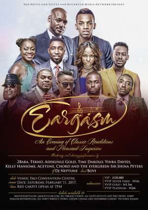 2baba And Tekno Lead Stellar Cast For Eargasm: An Evening Of Classic Tunes And Pleasant Surprises