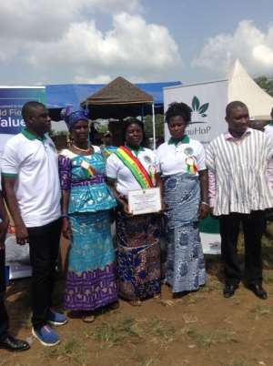 Woman, 58 Emerged Tarkwa Nsueam Best Farmer