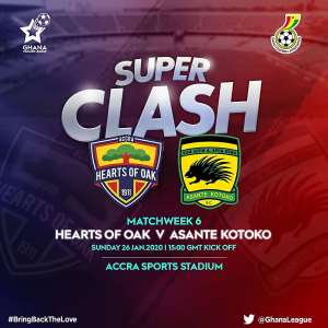 GHPL: GFA To Hold Press Conference On Thursday For Hearts of Oak, Kotoko