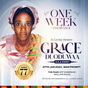 Rex Omar holds one-week observance for late mother