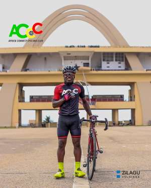 Sensational Frank Akuffo wins Silver at ACCC December Challenge Ride