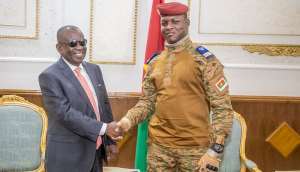 Kan-Dapaah leads delegation to Burkina Faso to review strong cooperation; conveys Akufo-Addo's message to Burkinabe leader