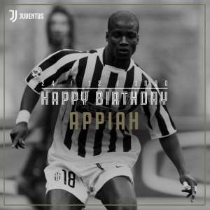 Stephen Appiah Gets Special Birthday Message From Juventus