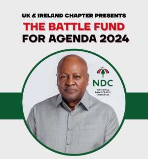 NDC UK  Ireland Chapter launches 2024 Election Battle Fund to raise 100,000 for Mahama