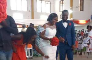 GBC Radio Central's sports presenter marries his long time girlfriend