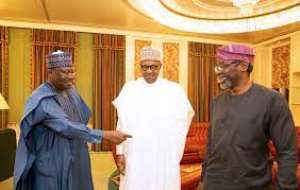 Ahmad Lawal, Muhammadu Buhari and Femi Gbajabiamila