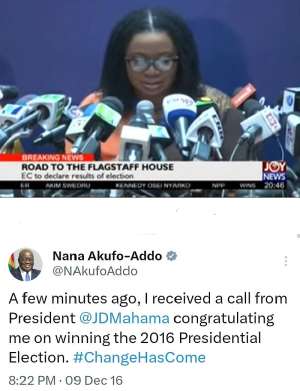 Bawumia Conceding Before EC’s Declaration not Historic: NDC was Superior in Strategy