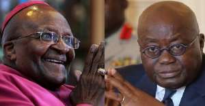He leaves behind indelible footprints in the sands of time — Akufo-Addo pays tribute to Desmond Tutu