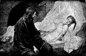Jesus raised Jairus' daughter from the dead