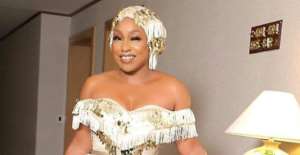 Actress, Rita Dominic Looking Supple as She stepped out for 'Chief Daddy Premiere