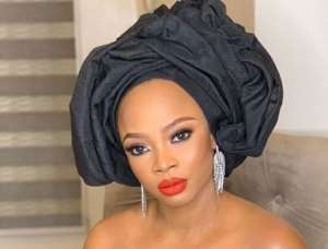OAP, Toke Makinwa Bares to the World her Baby Food
