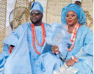 Glitzs and Glamour from Singer, Omawumis Traditional Wedding