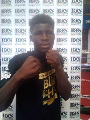 Alfred Lamptey Wins Third Fight In Style