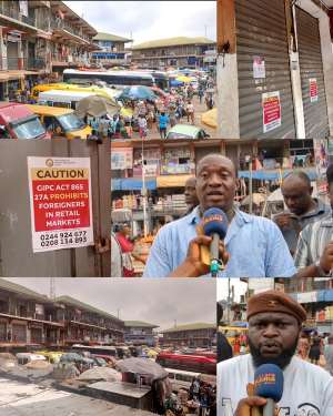 Nigerian traders condemn abrupt closure of shops as GUTA leads major enforcement in Kumasi