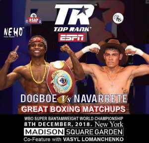 Paul Dogbe Predicts Knockout Win For Isaac Dogbe Ahead Of Navarrete Bout