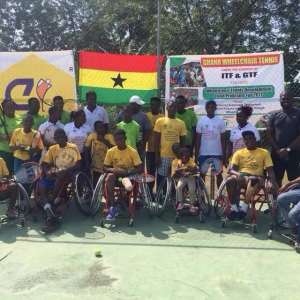 Ghana Wheelchair Tennis Association Launches Ho Chapter