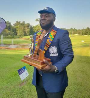 Sunday Olapade beats Kojo Barnni in play offs to win 2023 Gold Fields PGA Championship at Damang