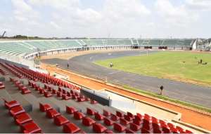 An aerial view of the University of Ghana Stadium, one of the venues for the African Games