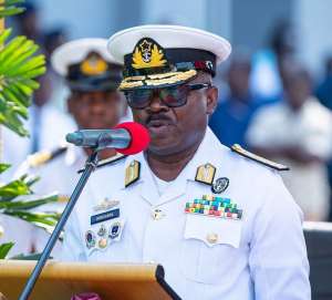 Chief of Defence Staff, Vice Admiral Seth Amoama