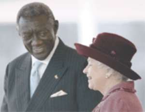 Magestic - Queen Accords President Kufuor A Historic Welcome