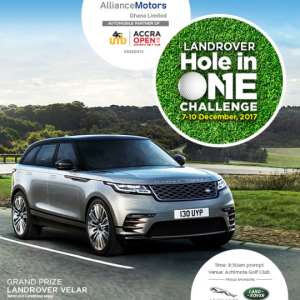 Range Rover partners Achimota Golf Club for Accra Open Tournament