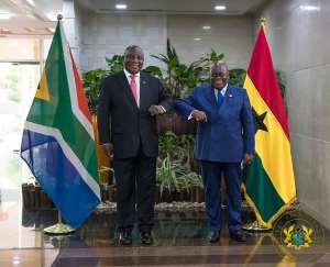 Thank you for the wonders of Ghanaian culture, tradition — South Africa's Ramaphosa to Akufo-Addo