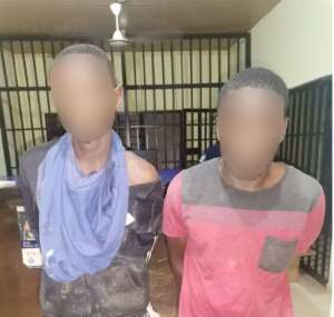 Two arrested for robbery at East Legon Hills