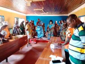 Tain: DCE pays courtesy call on Seikwa Traditional Council