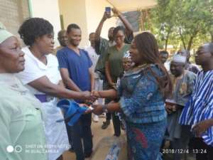 Bawku Presbyterian Hospital Receives Crutches From Minister