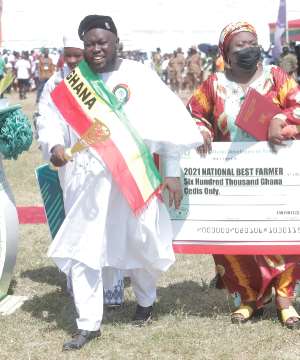 2021 national best farmer touts Planting for Food and Jobs as Akufo-Addos best policy