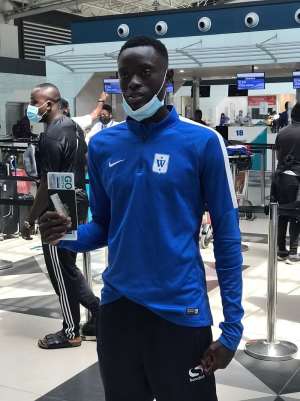 Real Scandy FCs Haruna Baba off to Norway for IK Start trials