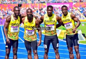 Ghanas relay team