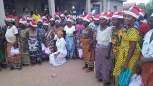 MP For Agona West Holds Feast For The Aged And Needy