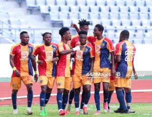 GPL: Hearts of Oak beat Medeama SC 1-0 in Tarkwa to move to first on league table