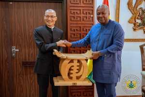 Chinese Ambassador to Ghana H.E. TONG Defa send farewell letter to all friends in Ghana