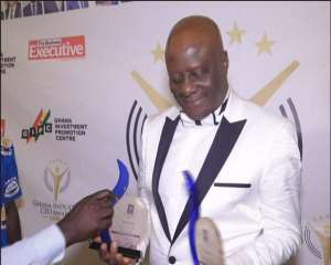 Dr Felix Anyah is adjudged as the Most Respected CEO at the Ghana Industry CEO Awards 2018