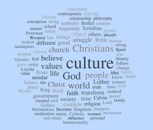 The Parallel of Today's Christian Values To Cultural Values