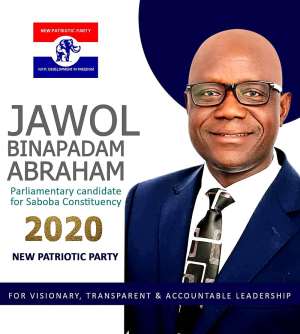 Abraham Jawol To Contest The NPP Primaries In The Saboba Constituency
