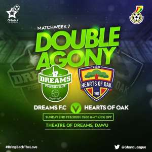 Ticket Prices For Dreams FC v Hearts Of Oak Clash Announced