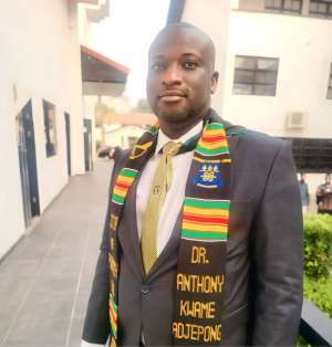 Pharm. Anthony Adjepong grabs Doctorate in Pharmacy from the University of Ghana